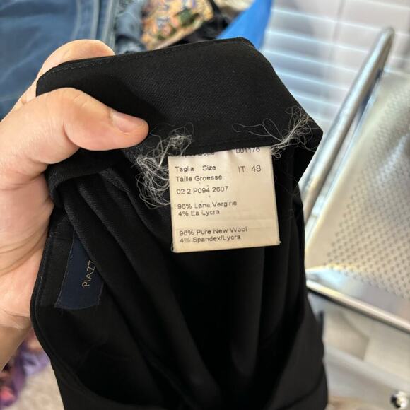 Piazza Sempione Marilyn Dress Pants Black Size 12 - Picture 5 of 5